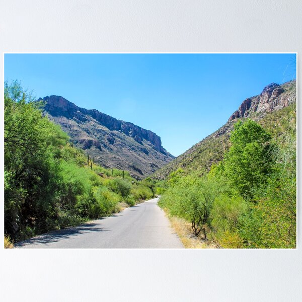 Vista previa del artículo con la obra «Camino que va entre dos montañas - Sabino Canyon - Tucson Arizona», diseñado y vendido por arttay1090.