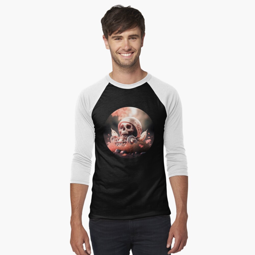 Item preview, Baseball ¾ Sleeve T-Shirt designed and sold by POST-VANITAS.