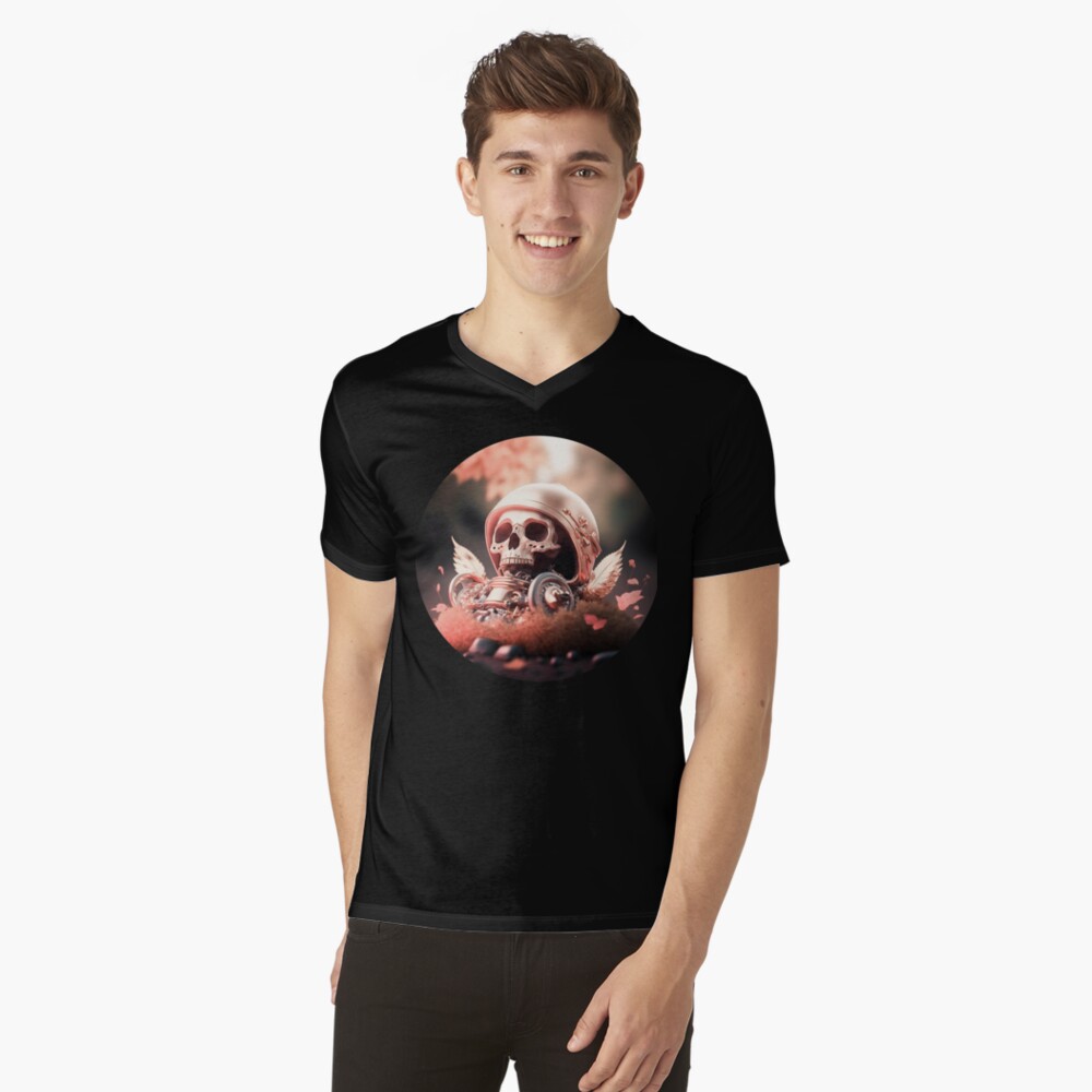 Item preview, V-Neck T-Shirt designed and sold by POST-VANITAS.