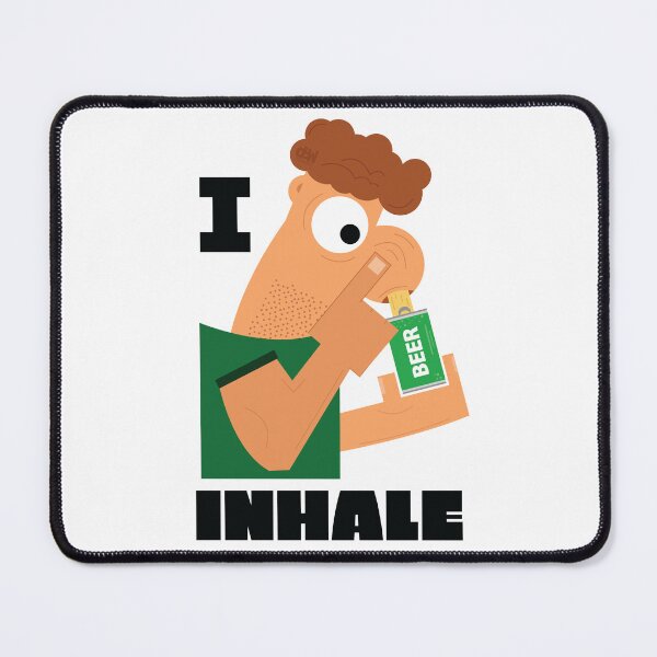 Item preview, Snorting Beer I love So Much I Inhale Meme Snort Beer Can Funny Design All I Need designed and sold by doseofwin.