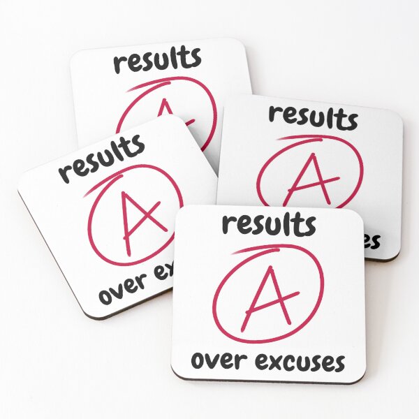 Item preview, Results Over Excuses designed and sold by Esc4n0r.