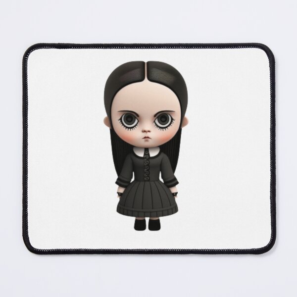 Item preview, Wednesday Addams Cartoon Sticker designed and sold by L-Media.