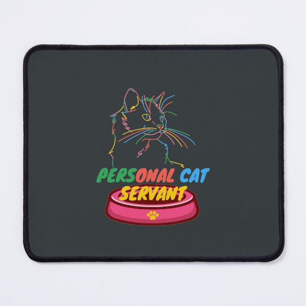 Item preview, Personal Cat Servant Funny Black Cat Lover Gift Men wome| Perfect designed and sold by thorfinnshop.