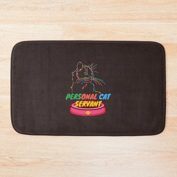 Item preview, Personal Cat Servant Funny Black Cat Lover Gift Men wome| Perfect designed and sold by thorfinnshop.