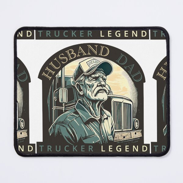 Item preview, husband dad trucker legend designed and sold by Digital-Artz.