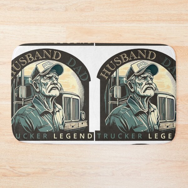Item preview, husband dad trucker legend designed and sold by Digital-Artz.