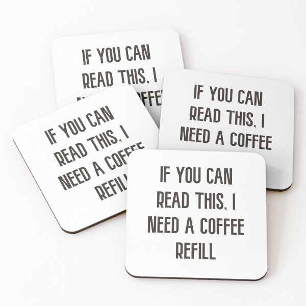Item preview, "Coffee Refill" designed and sold by StoicTesterShop.