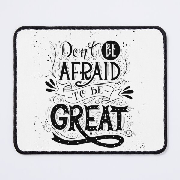 Item preview, Don't be Afraid to be Great Merch designed and sold by coolkiwie.