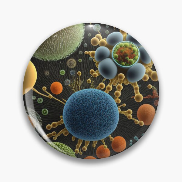Item preview, Imagined Biology Micro Organism Cluster  designed and sold by FunWearVM.