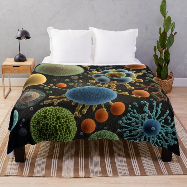 Item preview, Imagined Biology Micro Organism Cluster  designed and sold by FunWearVM.
