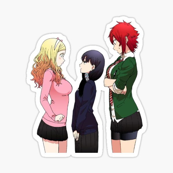 Tomo, Misuzu and Carol, Anime Tomo-chan wa Onnanoko! (Tomo-chan Is a  Girl!) Sticker for Sale by Risumu