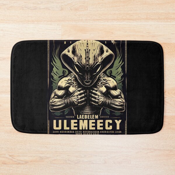 Item preview, Ulemeecy Intergalactic Fight League (Alien Fantasy UFC Fight Poster) designed and sold by ZGigerBarker.