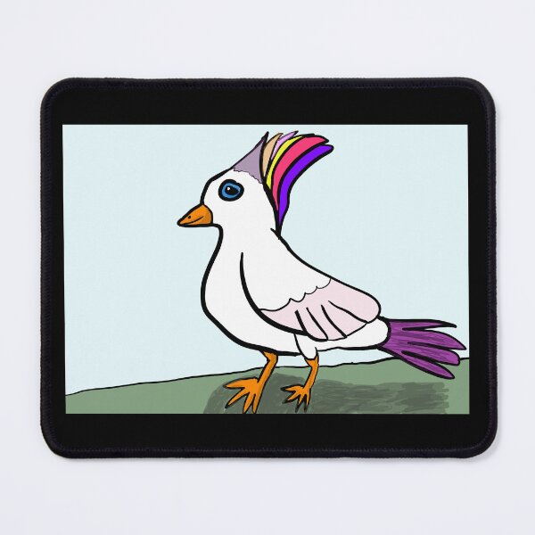 Item preview, Rainbow bird Digital Art designed and sold by Marlin Roth.