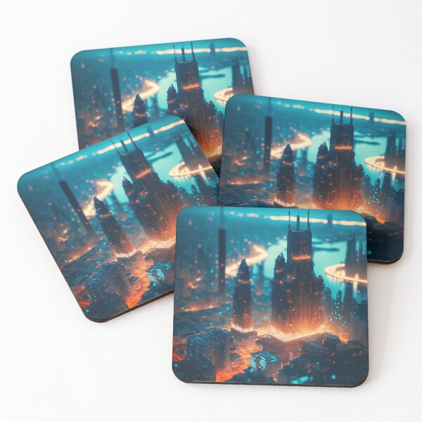 Item preview, CyberPunk Cityscape designed and sold by Parkour-Prophet.