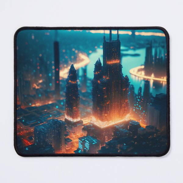 Item preview, CyberPunk Cityscape designed and sold by Parkour-Prophet.
