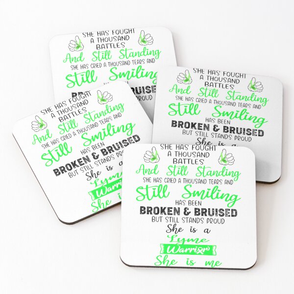 Item preview, Lyme Warrior SHE IS ME - Support Lyme Fighter Gifts designed and sold by Berriosly.