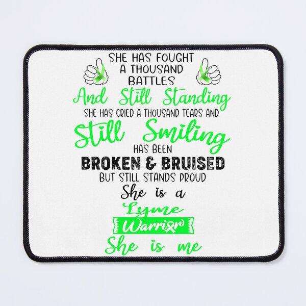 Item preview, Lyme Warrior SHE IS ME - Support Lyme Fighter Gifts designed and sold by Berriosly.