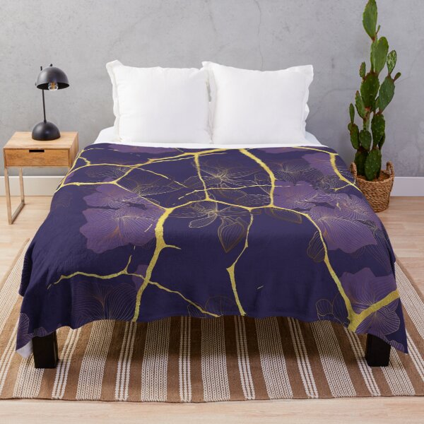 Item preview, Irises. Japanese Kintsugi Pattern  designed and sold by CatCoconut-Art.