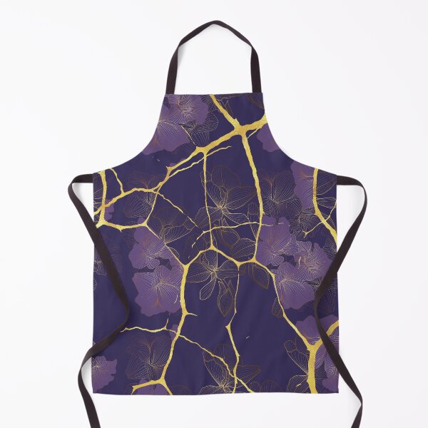 Item preview, Irises. Japanese Kintsugi Pattern designed and sold by CatCoconut-Art.