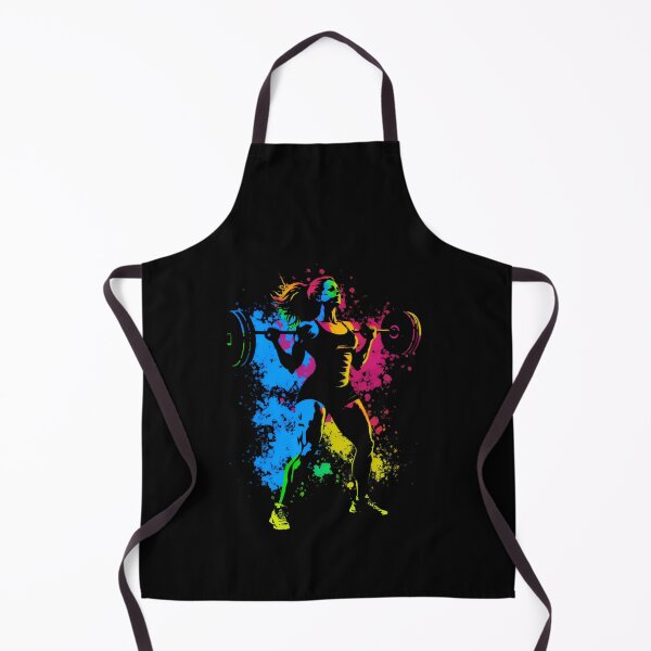 Item preview, Colorful power lifting weight gym funny gift gym shirt for women designed and sold by jojocat90.
