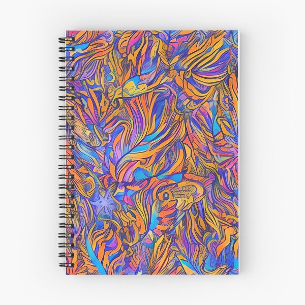 Item preview, Colorful Abstract Floral designed and sold by Poetic Patterns Studio.