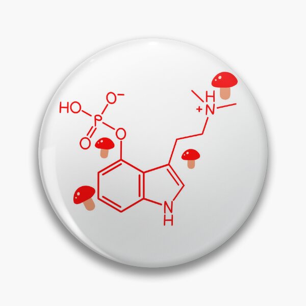 Item preview, psilocybin molecule designed and sold by katelynstum.