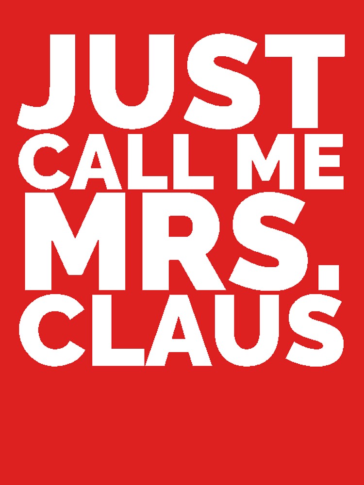 santa and mrs claus shirts