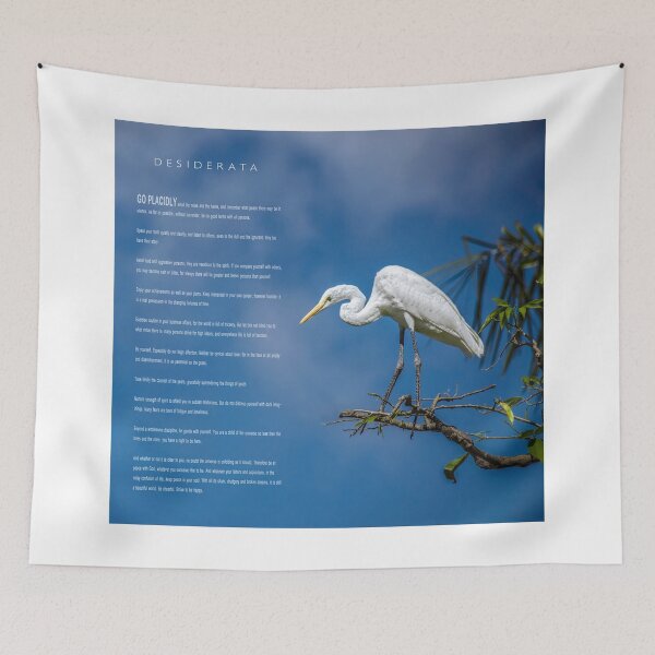 Item preview, DESIDERATA Great White Heron designed and sold by Daniel Hagerman.