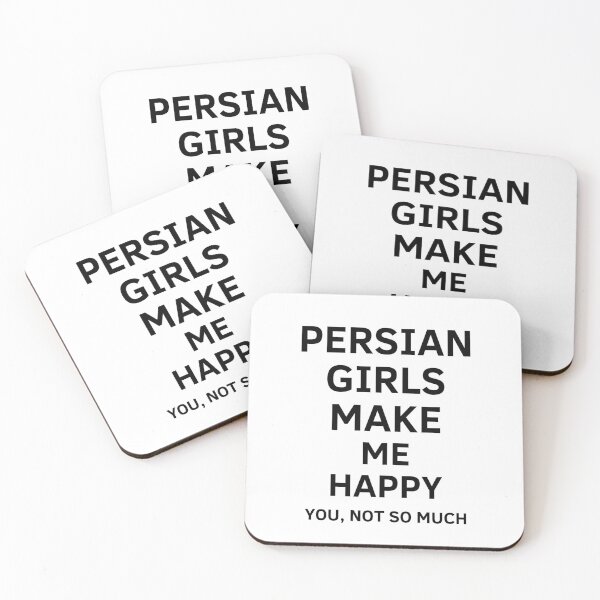 Item preview, Persian girls make ME HAPPY  ME HAPPY - Persian (iranian) design designed and sold by Persian Pride Official.