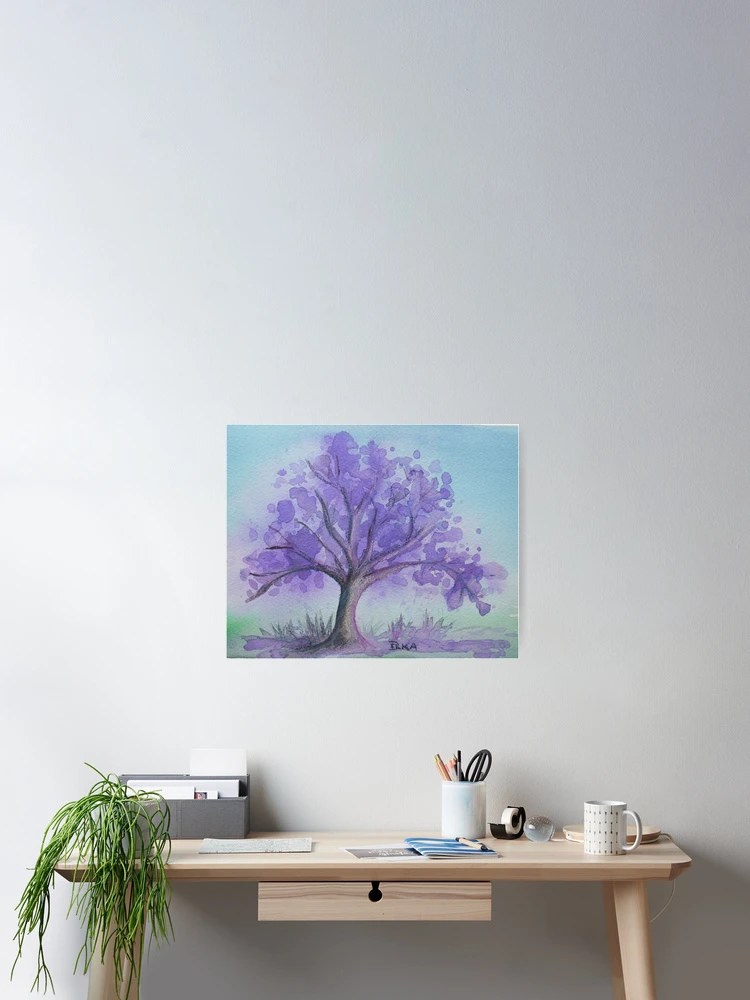Thumbnail 2 of 3, Poster, Jacaranda designed and sold by Dianne Ilka.