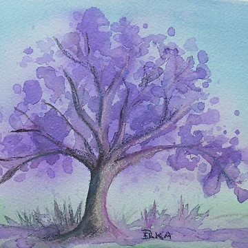 Artwork thumbnail, Jacaranda by Dianne Ilka
