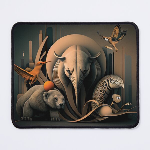 Item preview, The Enchanted Beasts designed and sold by GoBeyondChannel.