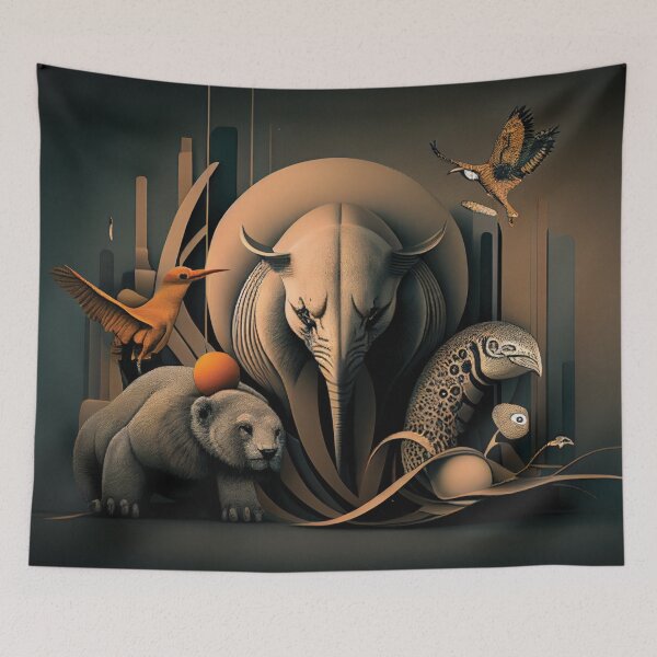 Item preview, The Enchanted Beasts designed and sold by GoBeyondChannel.