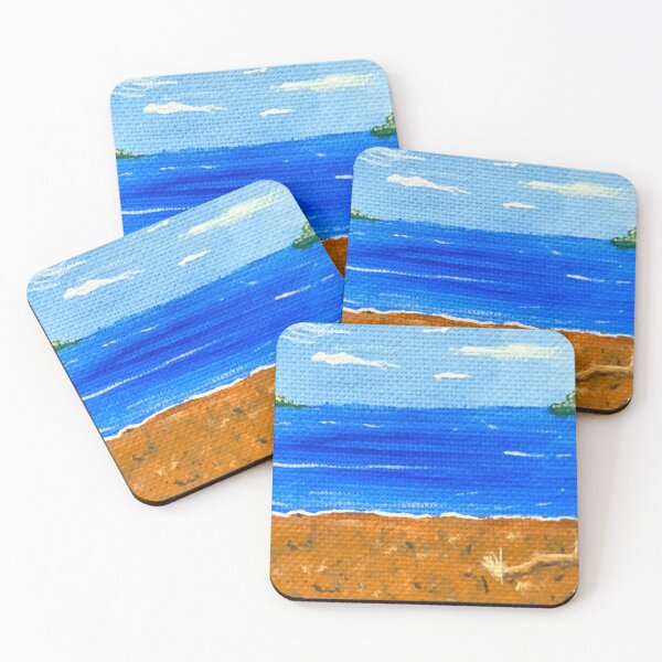 Item preview, Painted Sand and Tides - Art designed and sold by jolabrese.