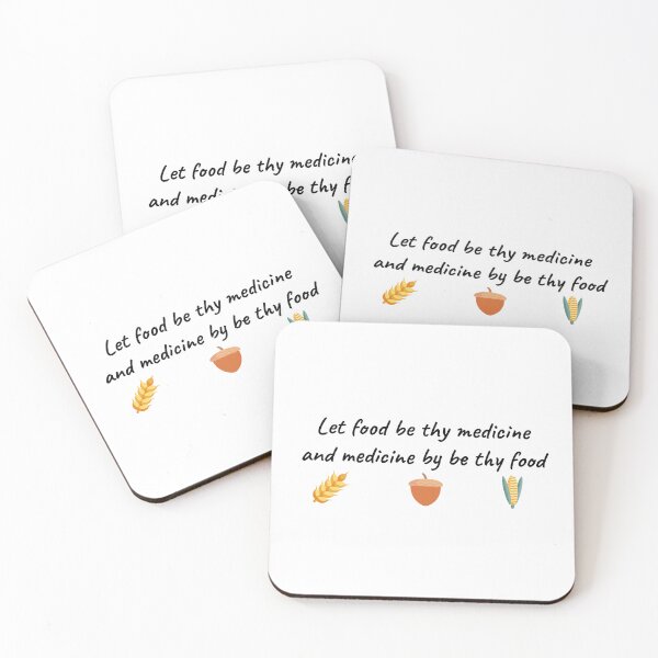 Item preview, Let food be thy medicine and medicine by thy food designed and sold by BRAZILCOOLSHIRT.