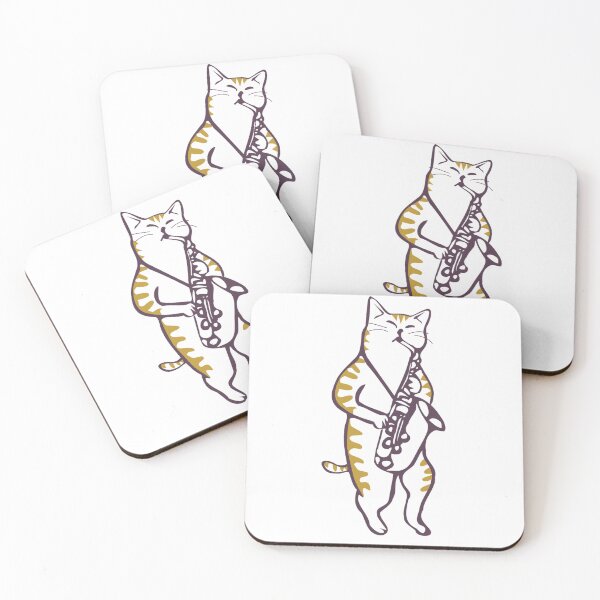 Item preview, Saxomaphone Cat designed and sold by ootzie.