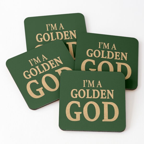 Item preview, I_m a Golden God (Black)   designed and sold by EuniceGerda.