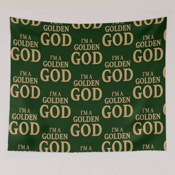 Item preview, I_m a Golden God (Black)   designed and sold by EuniceGerda.