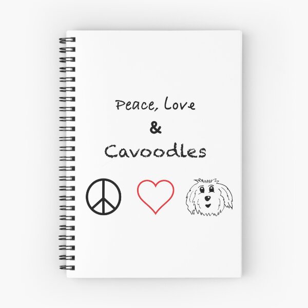 Item preview, Paz, Amor y Cavoodles designed and sold by OodleWear.