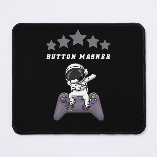 Item preview,  Gaming Slogans -5 Star Button Masher - Funny Gamer Novelty Designs designed and sold by ImagesDesigns.