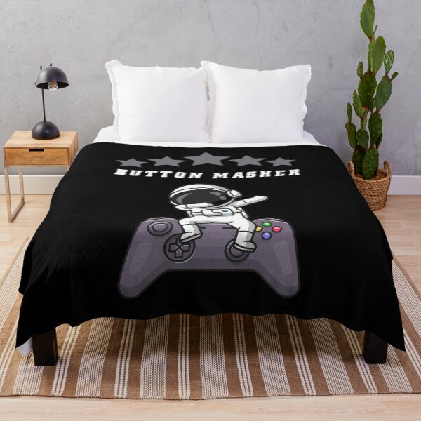 Item preview,  Gaming Slogans -5 Star Button Masher - Funny Gamer Novelty Designs designed and sold by ImagesDesigns.