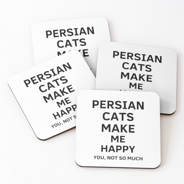 Aperçu de l'œuvre Persian cats make ME HAPPY - Design persan (iranien) créée et vendue par Persian Pride Official.