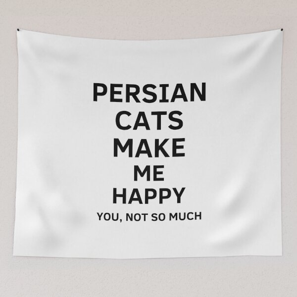 Aperçu de l'œuvre Persian cats make ME HAPPY - Design persan (iranien) créée et vendue par Persian Pride Official.