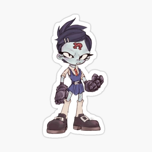 "Nina Cortex" Sticker for Sale by HeraSouflee Redbubble