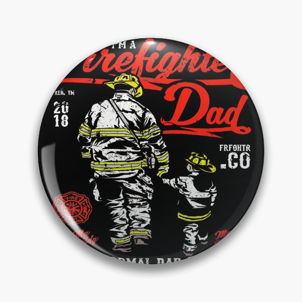 Item preview, Firefighter Dad shirt Firefighter shirt Father's Day gift designed and sold by BRtisticDesigns.