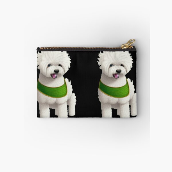 Item preview, Bichons Frise Dog Christmas Celebration 1 designed and sold by AnadAA.