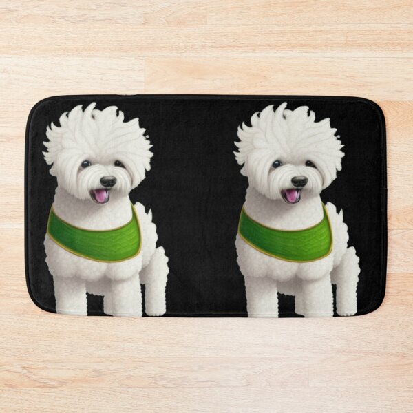 Item preview, Bichons Frise Dog Christmas Celebration 1 designed and sold by AnadAA.