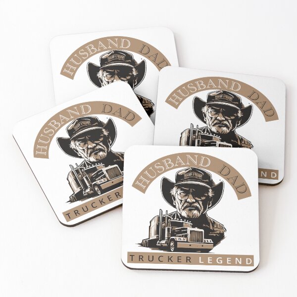 Item preview, husband dad trucker legend designed and sold by Digital-Artz.