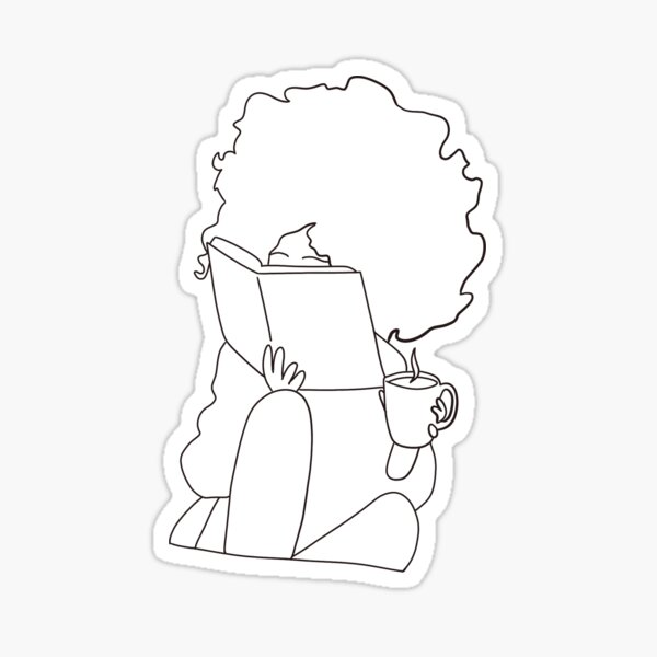 Item preview, Bookish Afro Girl designed and sold by m00nglaede.