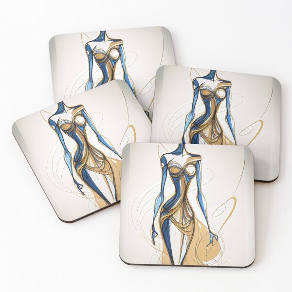 Item preview, Feminine Energy: Abstract Form designed and sold by Colourpixels.